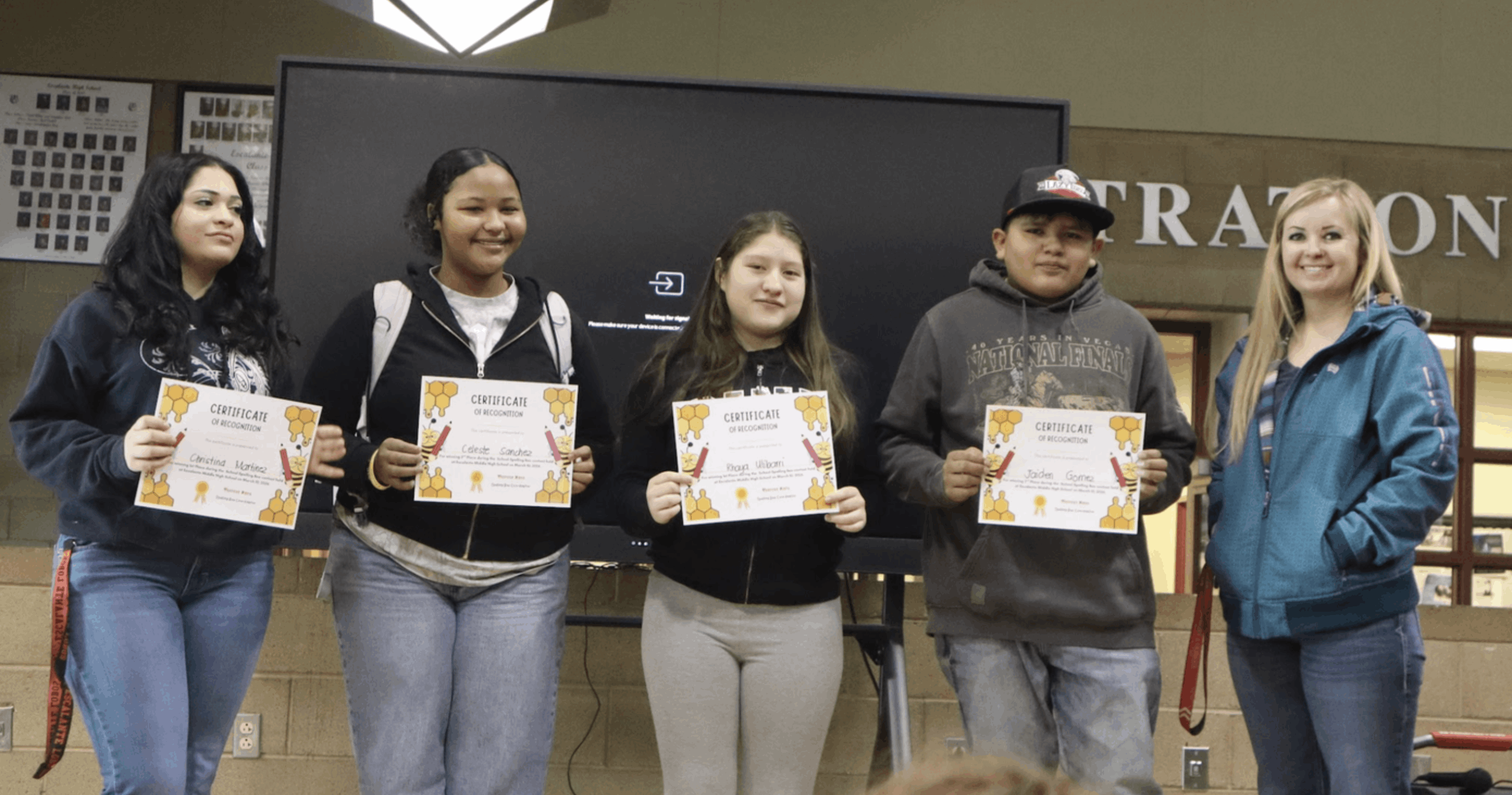 Middle School Spelling Bee